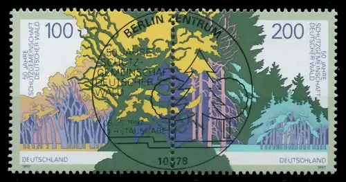 BRD ZD AUS BLOCK 38 Nr 1918+1920 ESST zentrisch gestempelt W 868D6E