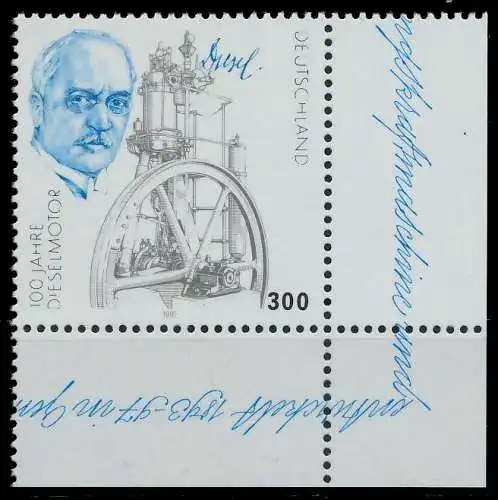 BRD 1997 Nr 1942 postfrisch ECKE-URE S79975E