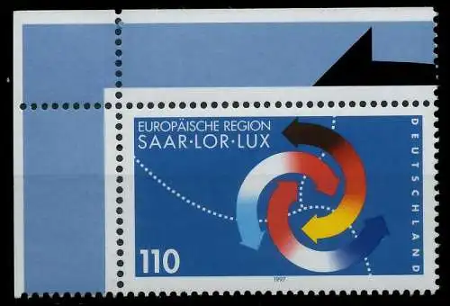 BRD 1997 Nr 1957 postfrisch ECKE-OLI 868EE2