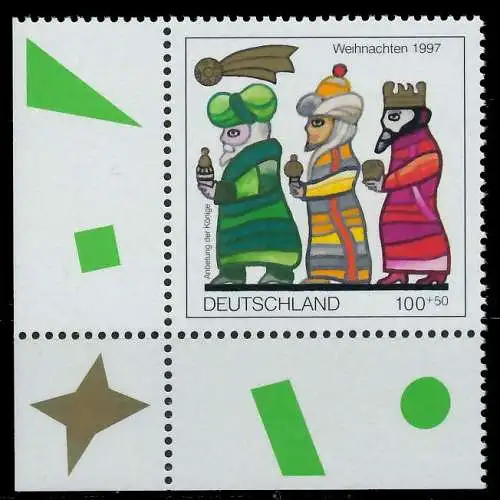 BRD 1997 Nr 1959 postfrisch ECKE-ULI S7ABE32