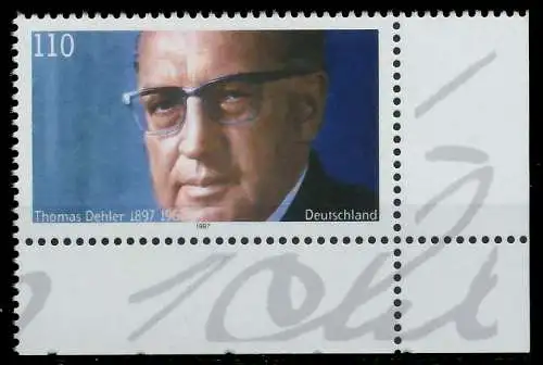 BRD 1997 Nr 1963 postfrisch ECKE-URE 868F46