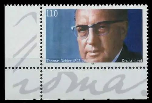 BRD 1997 Nr 1963 postfrisch ECKE-ULI S7ABE5A