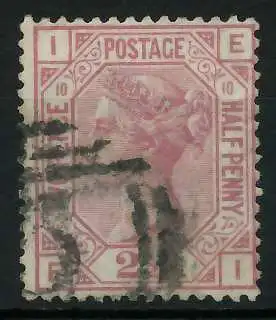 GROSSBRITANNIEN 1840-1901 Nr 47 PL10 gestempelt 86901E