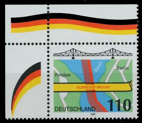BRD 1998 Nr 1967 postfrisch ECKE-OLI 8690EE