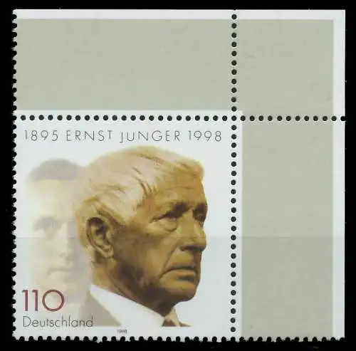 BRD 1998 Nr 1984 postfrisch ECKE-ORE S7AC15A