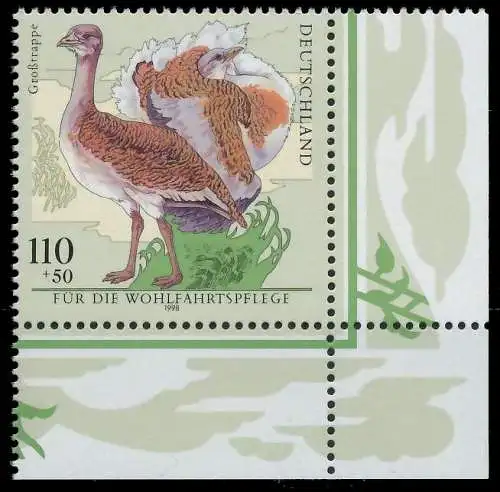 BRD 1998 Nr 2016 postfrisch ECKE-URE 86B45A