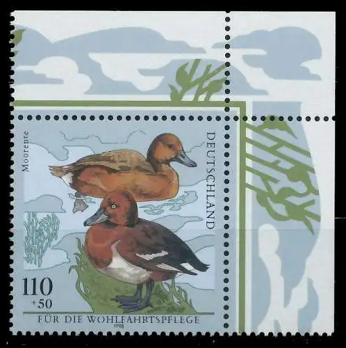 BRD 1998 Nr 2017 postfrisch ECKE-ORE 86B472