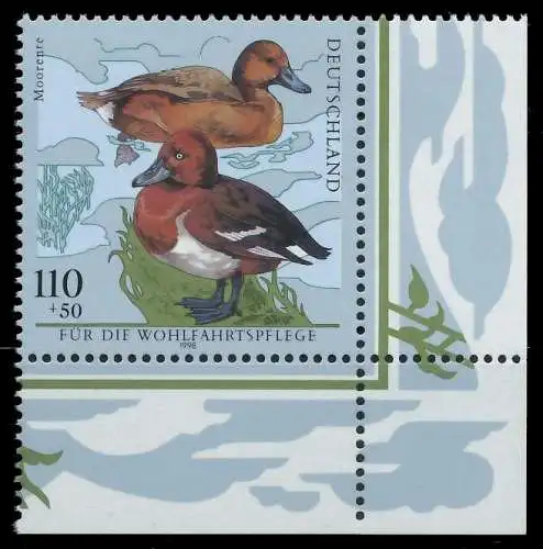 BRD 1998 Nr 2017 postfrisch ECKE-URE 86B48A