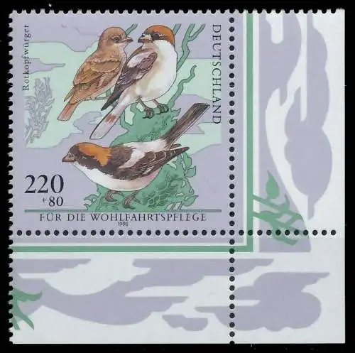 BRD 1998 Nr 2019 postfrisch ECKE-URE 86B4B6