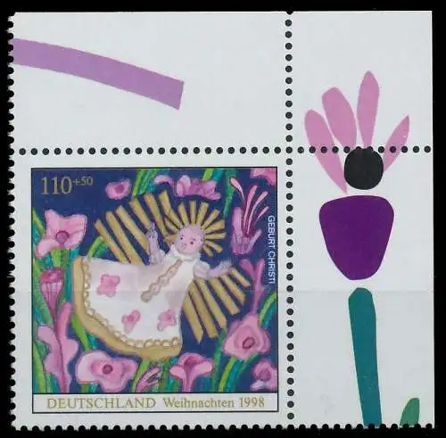 BRD 1998 Nr 2024 postfrisch ECKE-ORE S7AC4A6