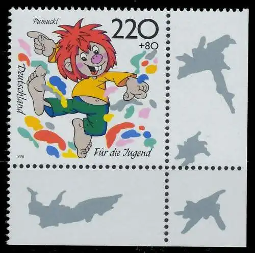 BRD 1998 Nr 1994 postfrisch ECKE-URE 86B5AE