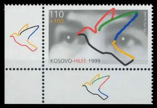 BRD 1999 Nr 2045 postfrisch ECKE-ULI 86B74E