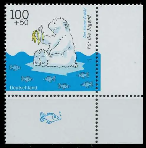 BRD 1999 Nr 2055 postfrisch ECKE-URE 86B7DA