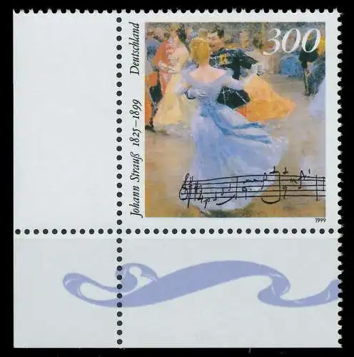 BRD 1999 Nr 2061 postfrisch ECKE-ULI 86B87A