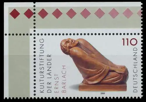 BRD 1999 Nr 2063 postfrisch ECKE-OLI 86B8C2