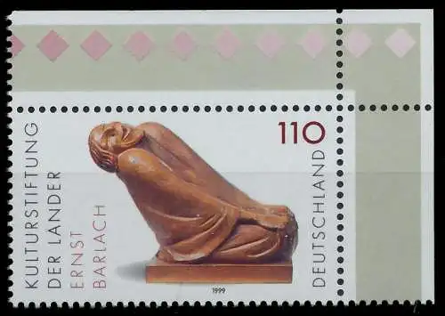 BRD 1999 Nr 2063 postfrisch ECKE-ORE 86B8CE