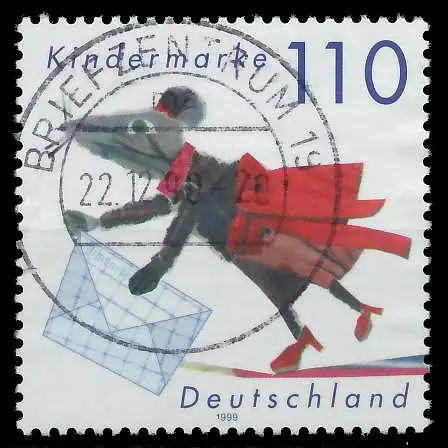 BRD 1999 Nr 2072 zentrisch gestempelt 86B902