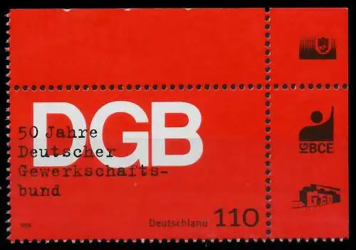 BRD 1999 Nr 2083 postfrisch ECKE-ORE 86D1D6