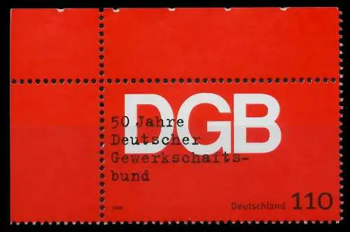 BRD 1999 Nr 2083 postfrisch ECKE-OLI 86D1DE