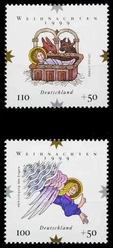 BRD 1999 Nr 2084-2085 postfrisch S7B8FD6