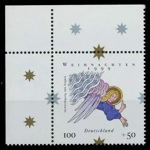 BRD 1999 Nr 2084 postfrisch ECKE-OLI 86D206