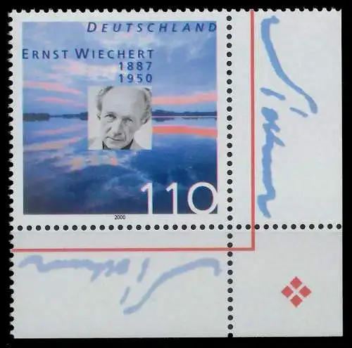 BRD 2000 Nr 2132 postfrisch ECKE-URE 86D5D2