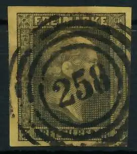 PREUSSEN Nr 4a - 258 zentrisch gestempelt 86D812