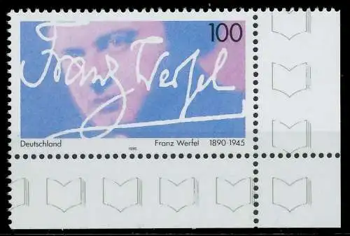 BRD 1995 Nr 1813 postfrisch ECKE-URE 86D89E