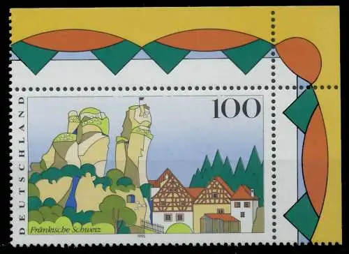 BRD 1995 Nr 1807 postfrisch ECKE-ORE S7BF5E6