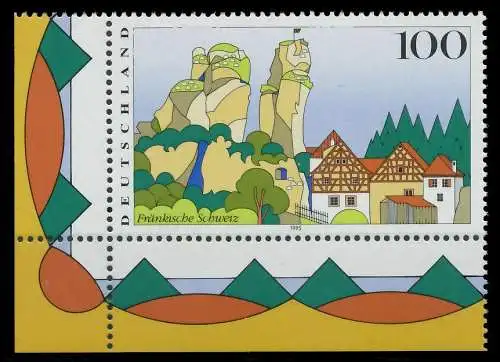 BRD 1995 Nr 1807 postfrisch ECKE-ULI S7BF622