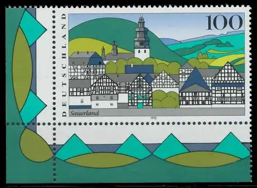 BRD 1995 Nr 1810 postfrisch ECKE-ULI S7BF62A