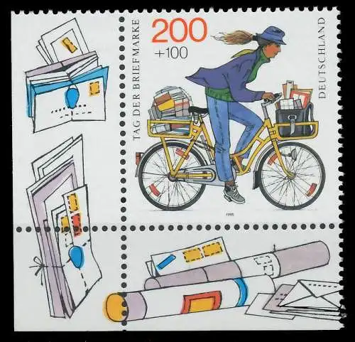 BRD 1995 Nr 1814 postfrisch ECKE-ULI 86F112