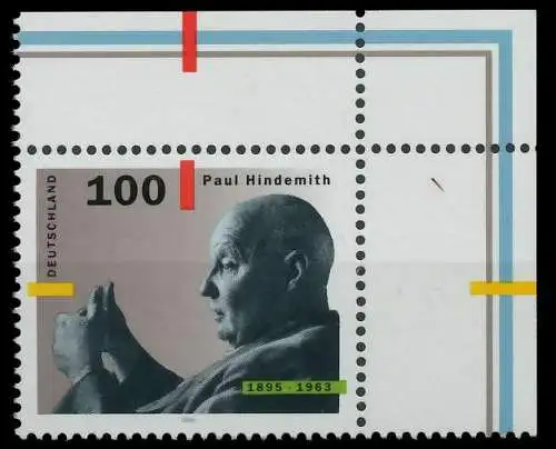 BRD 1995 Nr 1827 postfrisch ECKE-ORE 86F216