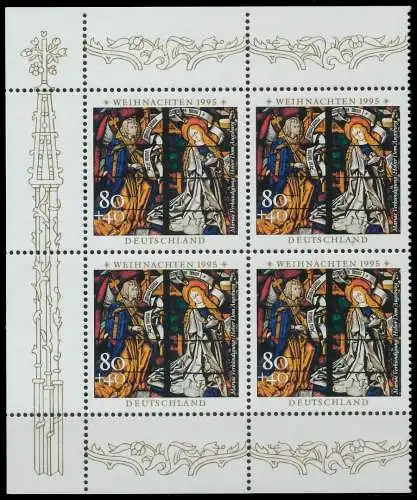 BRD 1995 Nr 1831 postfrisch VIERERBLOCK ECKE-OLI S7BF7A6