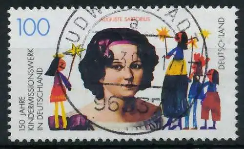 BRD 1996 Nr 1834 gestempelt 86F282