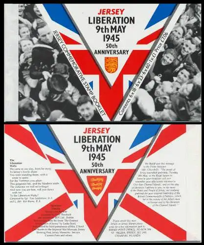 JERSEY MARKENHEFTCHEN Nr MH 08 postfrisch 86F47A