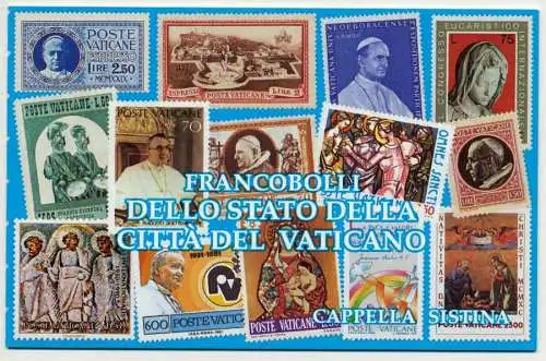VATIKAN MARKENHEFTCHEN Nr MH0-3 postfrisch MH S019756