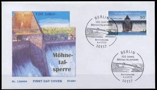 BRD BELEGE Nr 3000 BRIEF FDC 86F5D6