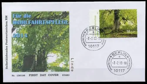 BRD BELEGE Nr 2986 BRIEF FDC S7CA29E