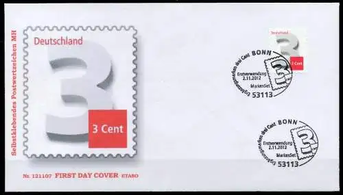 BRD BELEGE Nr 2967 BRIEF FDC 86F716