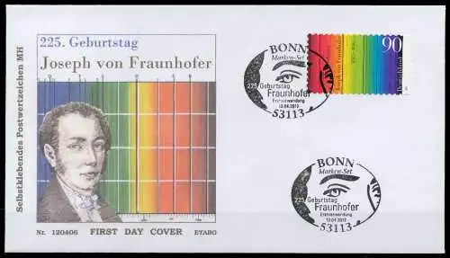 BRD BELEGE Nr 2929 BRIEF FDC 86F732