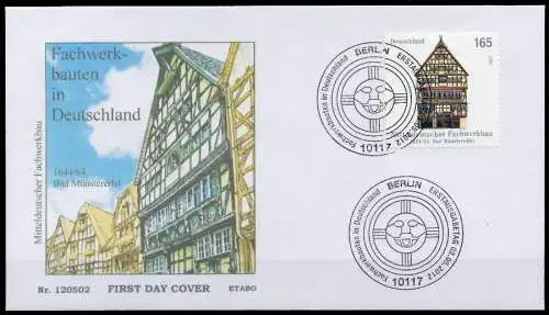 BRD BELEGE Nr 2931 BRIEF FDC 86F796