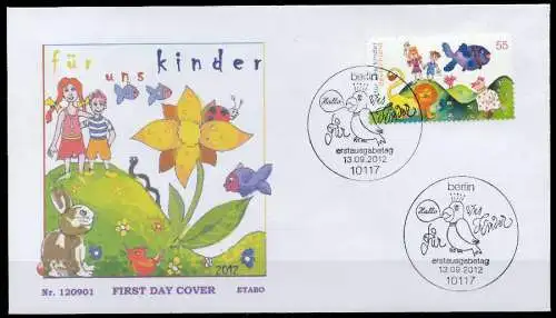 BRD BELEGE Nr 2952 BRIEF FDC 86F816