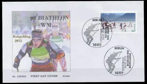 BRD BELEGE Nr 2912 BRIEF FDC 86F832