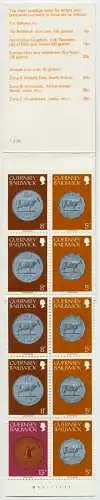 GUERNSEY MARKENHEFTCHEN Nr MH 16 postfrisch S019C22