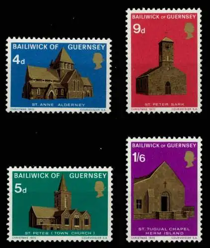 GUERNSEY 1970 Nr 35-38 postfrisch S019C16
