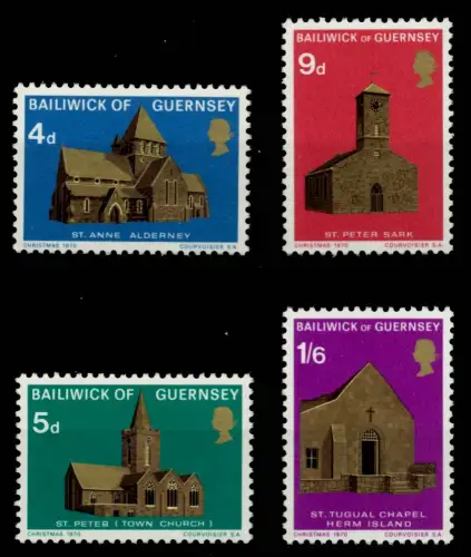 GUERNSEY 1970 Nr 35-38 postfrisch S019C16