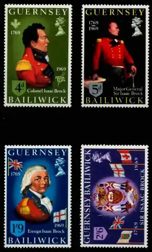 GUERNSEY 1969 Nr 24-27 postfrisch S019B76