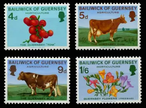 GUERNSEY 1970 Nr 31-34 postfrisch S019C0A