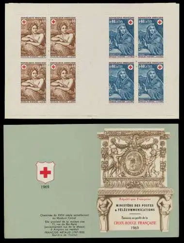 FRANKREICH MARKENHEFTCHEN Nr MH 1692-1693 postfrisch ungebraucht S019DB6